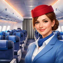 Значок Air Hostess Simulation
