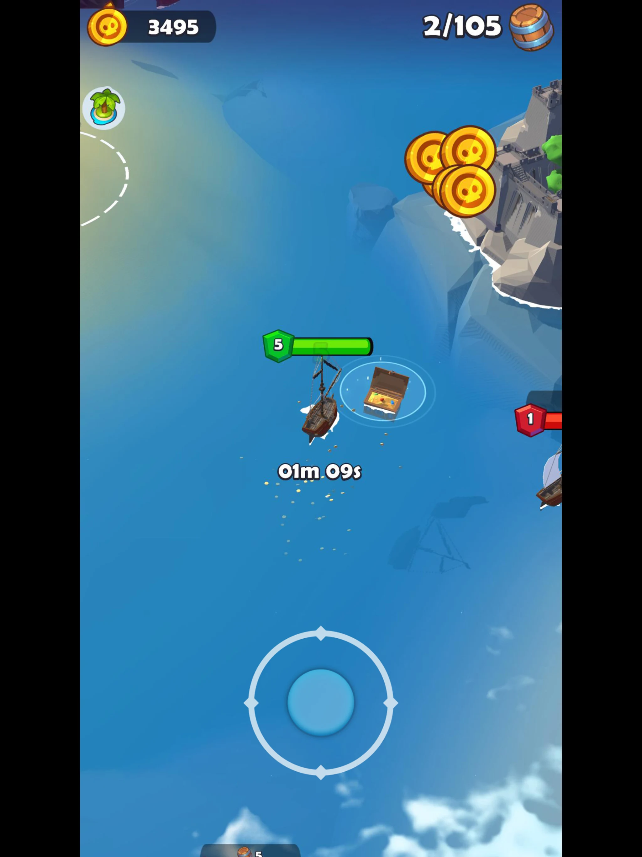 Pirate Raid - Caribbean Battle screenshot