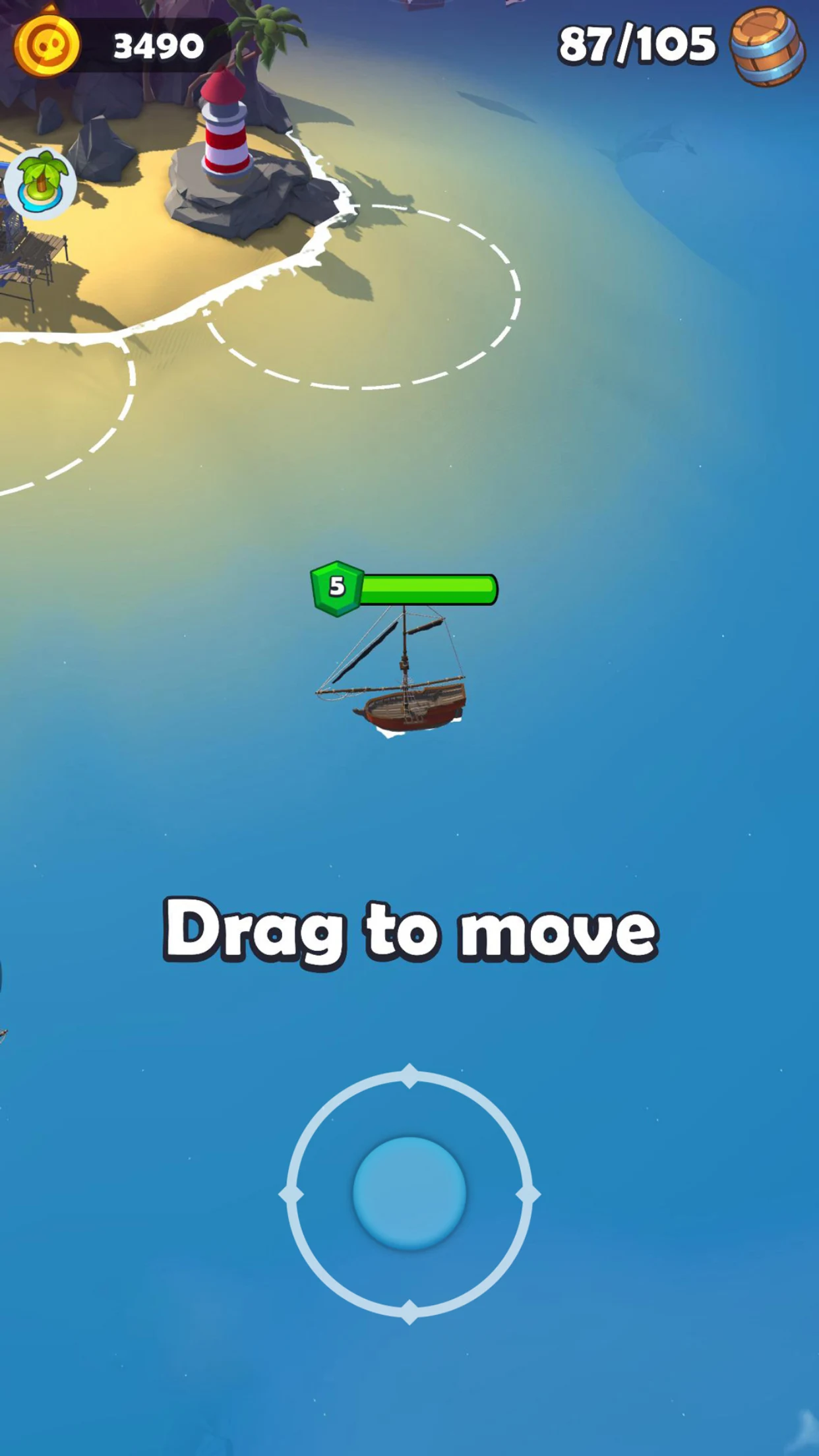 Pirate Raid - Caribbean Battle screenshot